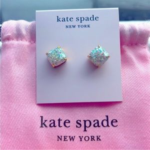 Kate Spade ♠️ Mini Small Square Stud Earrings